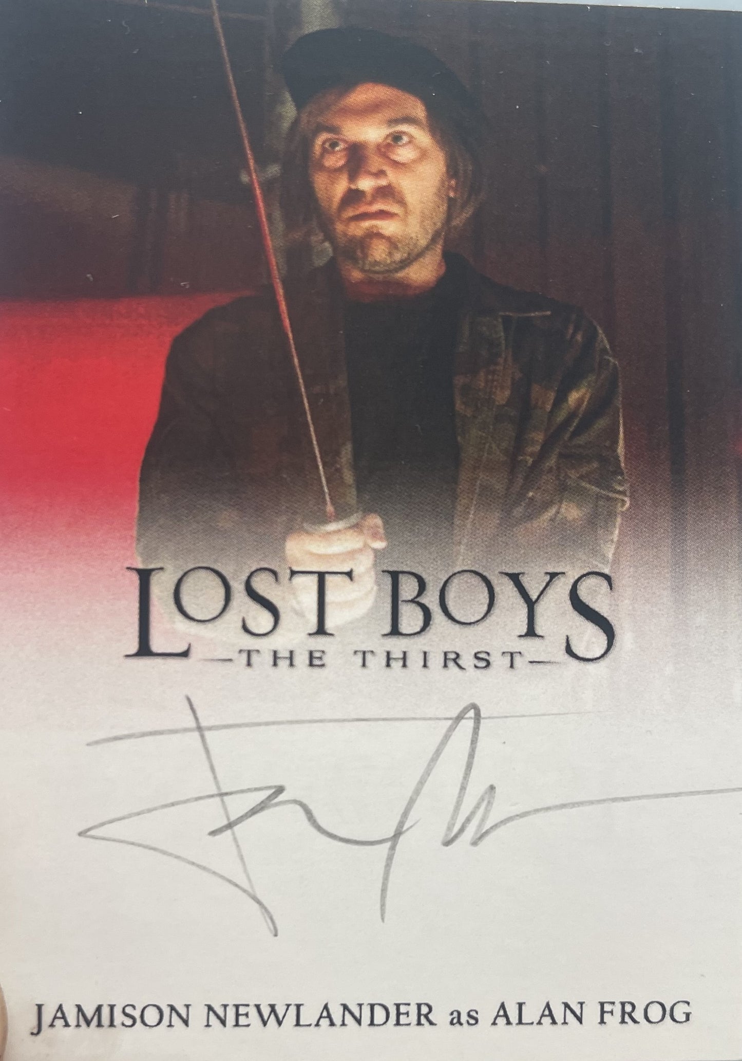 Lost Boys: The Thirst, Alan Frog trading card