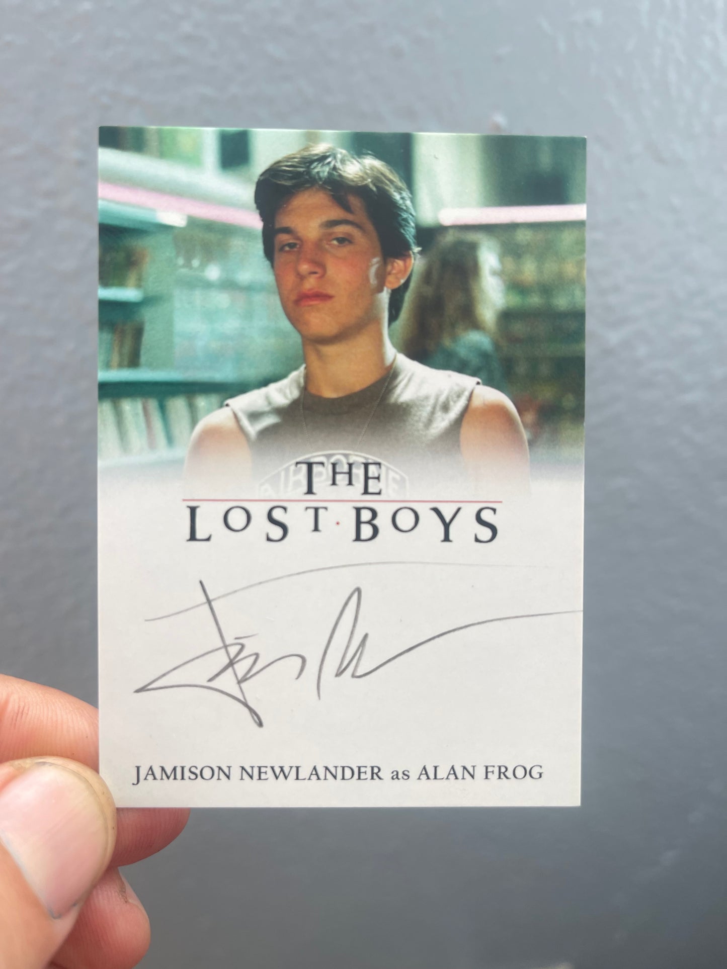 Lost Boys Alan Frog Trading Card